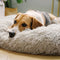 Fuzzy Round Fluffy Dog Bed