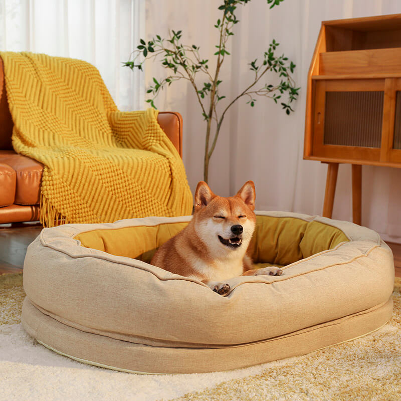 Dog Bed - Donut - FUNNYFUZZY