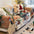 Christmas-Themed Soft Jacquard Knitted Decorative Couch Cover