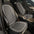 Deluxe Houndstooth Breathable Mesh Car Seat Cover Full Set