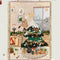 Cubierta de sofá decorativa de punto de punto de Jacquard suave con temas de Navidad