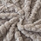 Baroque Style Embossed Warm Milk Velvet Fitted Sheet Mattress Cover