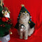 Christmas Chic Warm Dog & Cat Hooded Shawl Poncho
