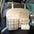 Black & White Diamond Multi-Functional Back Seat Car Organizer