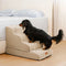 2 in 1 Fluffy Plush Sponge Detachable Pet Stair＆Bed - CreamyRamp