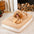 Comfy Plush Biscuit-Inspired Calming Dog Bed with Pillow – SweetNap