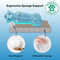 Dual-Sided Faux Leather＆Warm Plush Removable Sponge Dog Mat With Pillow