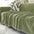 Chenille Blanket Herringbone Tassel Couch Cover