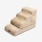 2 in 1 Fluffy Plush Sponge Detachable Pet Stair＆Bed - CreamyRamp