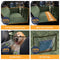 Extensor de assento traseiro para cachorro com cobertura total extra grande para quarto móvel - ideal para viagens e acampamento