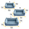 Fluffy Breathable Cooling Washable Dog Sofa Bed