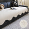 Waterproof Teddy Fleece Non-Slip Straight Couch Cover