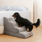 2 in 1 Fluffy Plush Sponge Detachable Pet Stair＆Bed - CreamyRamp