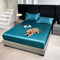 Pet-Friendly & Fur-Resistant Waterproof Satin Fitted Sheet Mattress Protector