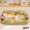 Cama de sofá de perros y gatos de diamantes de ocio y gato