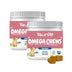 Dog Omega Soft Chews Healthy Skin & Coat Supplement - 120 Count