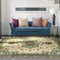 Midcentury Classic Pet-Friendly Living Room Persian Rug