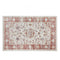 Vintage Blue & Cream Pet-Friendly Area Rug - Timeless Elegance for Your Home