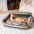 Lazy Holiday Plush Cozy Dog & Cat Sofa Bed