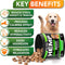 Calming Soft Chews for Dogs - Reduces Anxiety, Storms and Separation Stressand