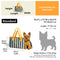 Stripe Eco-friendly Waterproof Breathable Mesh Safe Pet Carrier - CityBreeze