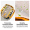 Stripe Eco-friendly Waterproof Breathable Mesh Safe Pet Carrier - CityBreeze