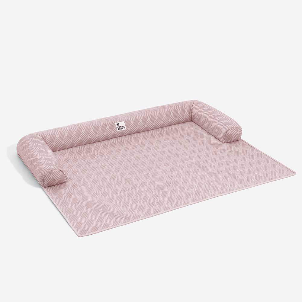 Cooling Non-Slip Bolster Dog Mat Couch Cover – Chill Guard
