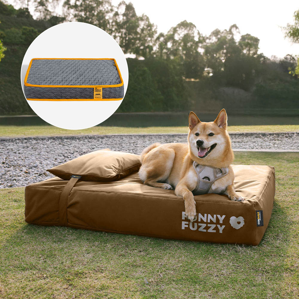 CorduraTech Waterproof Anti-Scratch Dog Bed Cover Or Pillow Set - EverShield