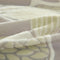 Elegant Botanical Pattern Milk Velvet Bed Sheet Set