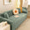 Floral Jacquard Fleece for Warmth Couch Cover