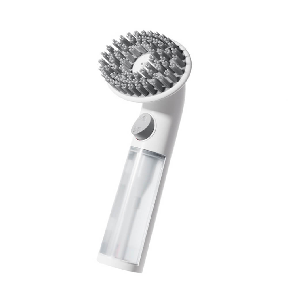 2 In 1 Shampoo Dispenser & Massage Frother Dog Bath Brush