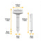 3 In 1 Deshedding Brush Pet Hair Grooming Comb