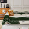 Chenille Short Velvet Artistic Pattern Throw Couch Cover