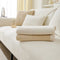 Classic Striped Square Plush Couch Cover