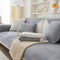 Classic Striped Square Plush Couch Cover
