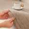 Creamy Soft Breathable Lambskin Couch Cover
