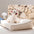 Curved Support Teddy Fabric Waterproof Dog & Cat Bed