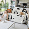 Dog & Cat Patterns Cozy Chenille Throw Couch Cover