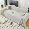 Elegant Herringbone Chenille Textured Throw Couch Cover