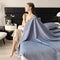 European Style Lightweight Breathable Cooling Throw Blanket for People & Pets
