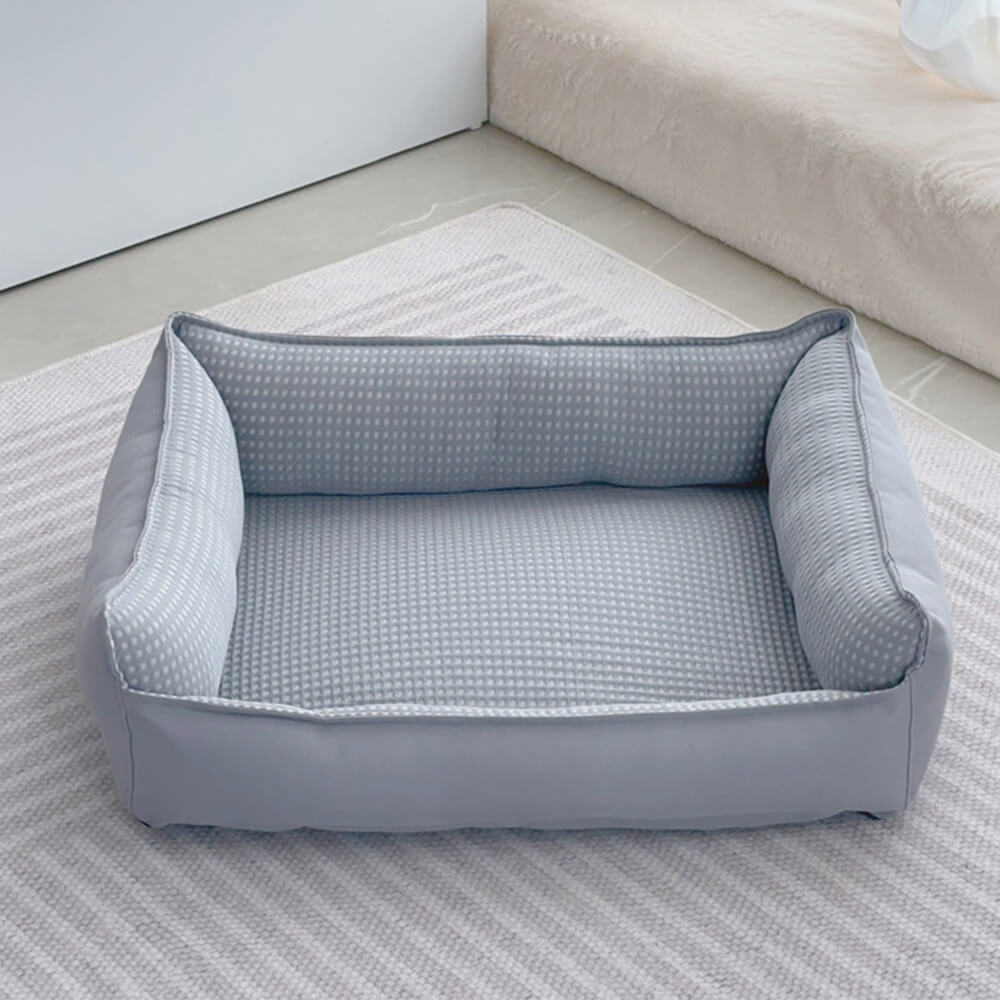 Fluffy Breathable Cooling Washable Dog Sofa Bed
