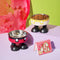 Fun Overalls Design Non-Slip Elevated Large Capacity Dog & Cat Bowl