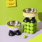 Fun Overalls Design Non-Slip Elevated Large Capacity Dog & Cat Bowl
