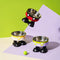 Fun Overalls Design Non-Slip Elevated Large Capacity Dog & Cat Bowl