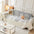 Geometric Pattern Reversible Chenille Throw Couch Cover