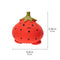 Latex Vegetable Squeaky Durable Chew Interactive Dog Toy