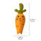 Latex Vegetable Squeaky Durable Chew Interactive Dog Toy