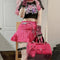 Luxury Croc Pattern Dog & Cat Carrier Bag With Wallet