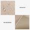Minimalist Waterproof Wheat Stripe Design Chenille Couch Cover