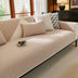 Minimalist Waterproof Wheat Stripe Design Chenille Couch Cover